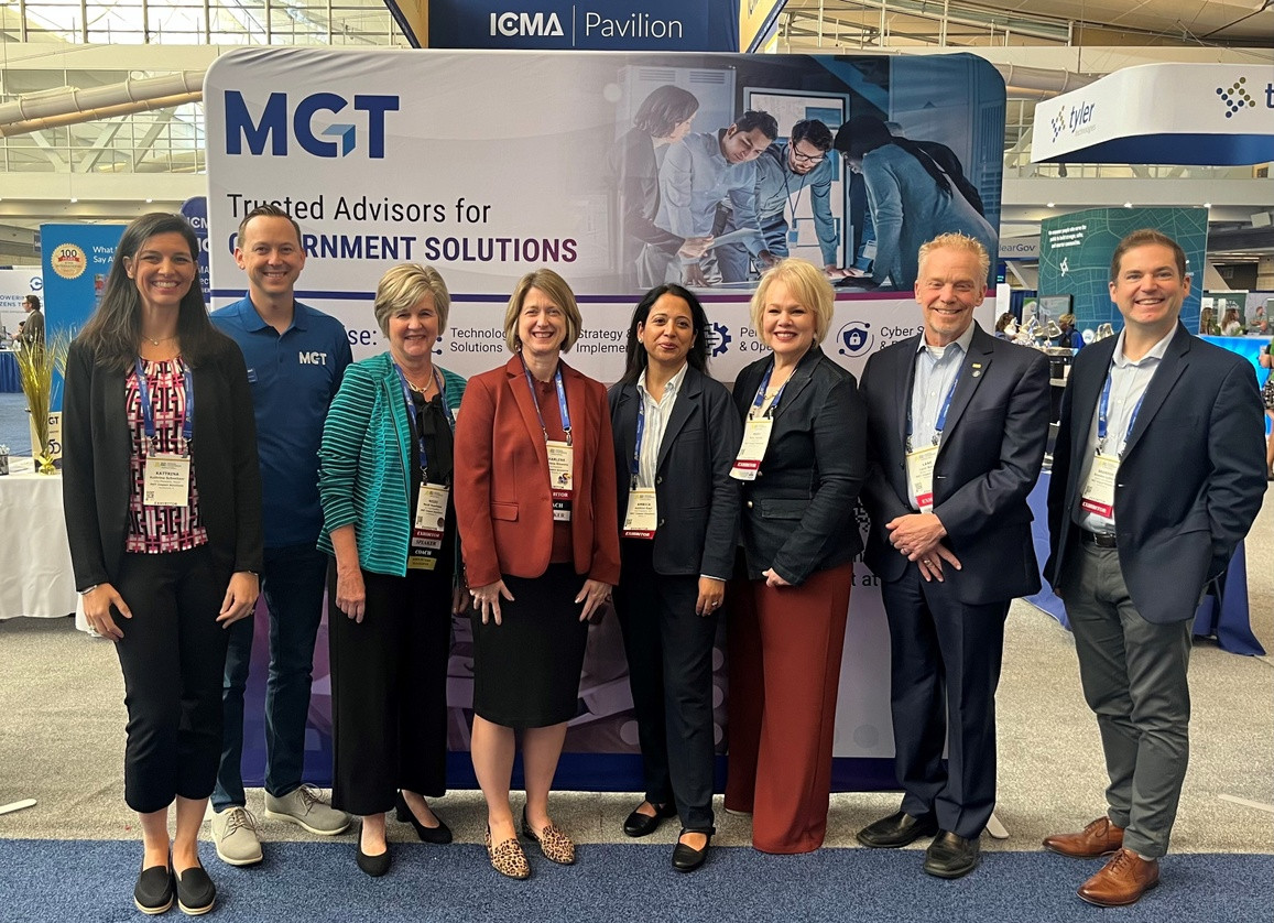 Members of MGT’s Human Capital group exhibited at the ICMA Annual Conference in 2024. 