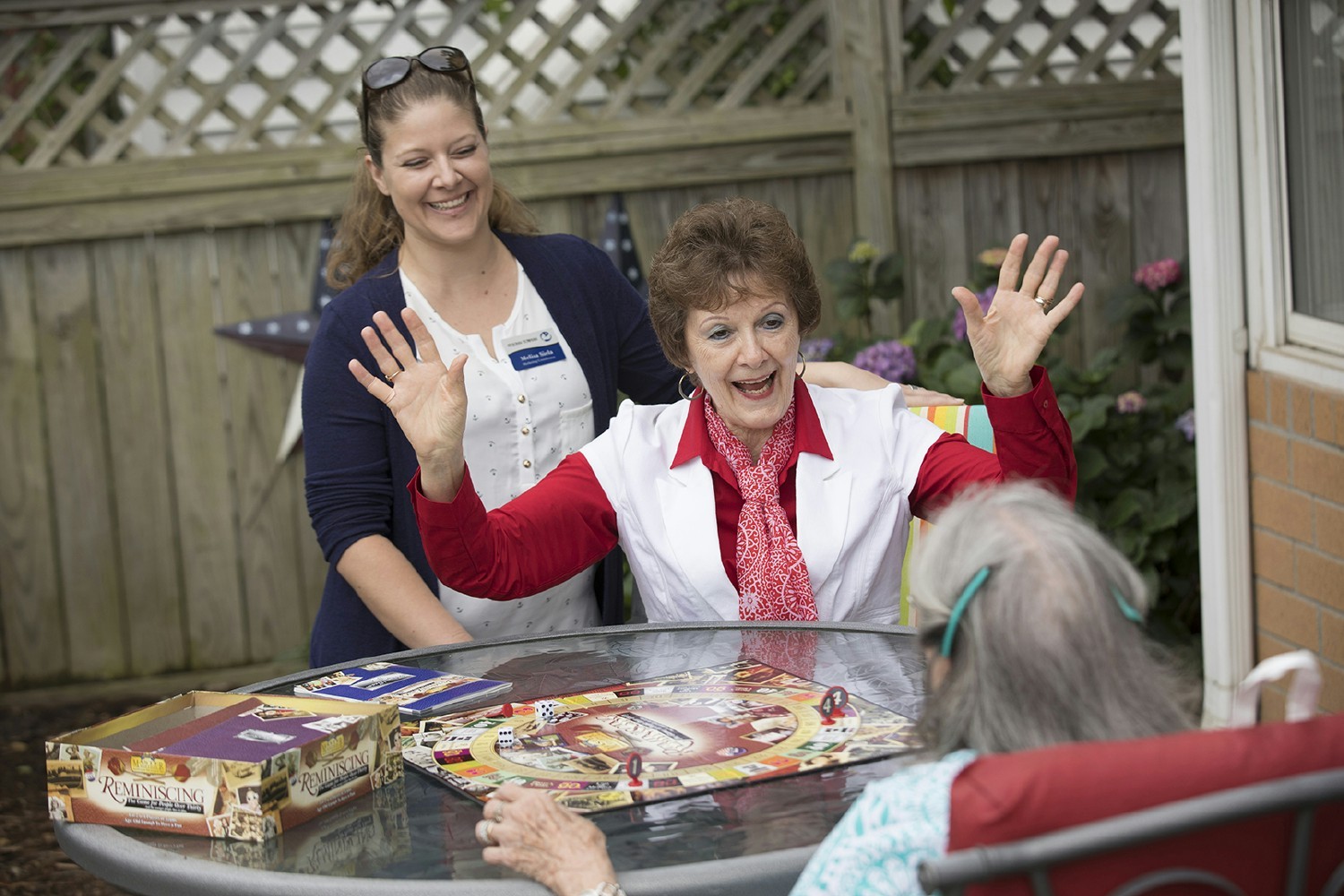 Games and having fun are a good way to connect with residents and forge deep relationships.