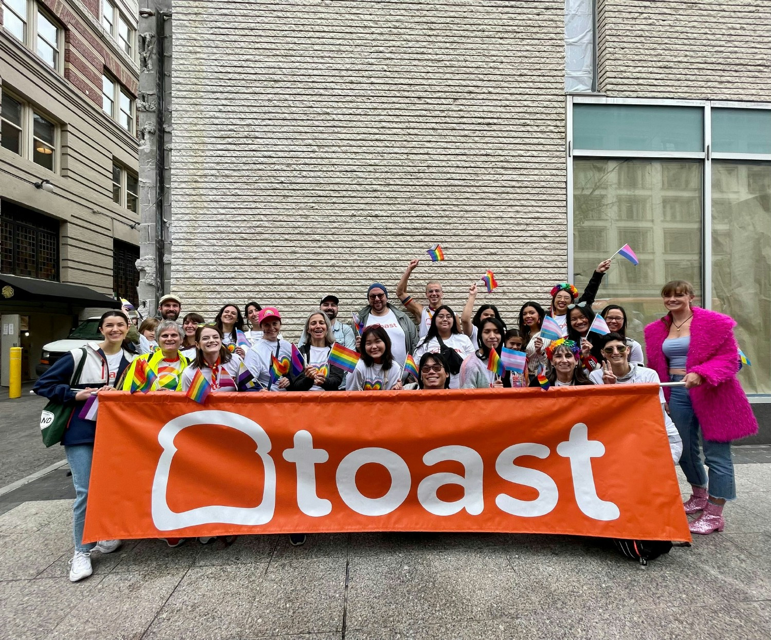 Toasters enjoyed the Reno Pride Parade with Multigrain, our community for LGBTQIA+ Toasters and allies! 
