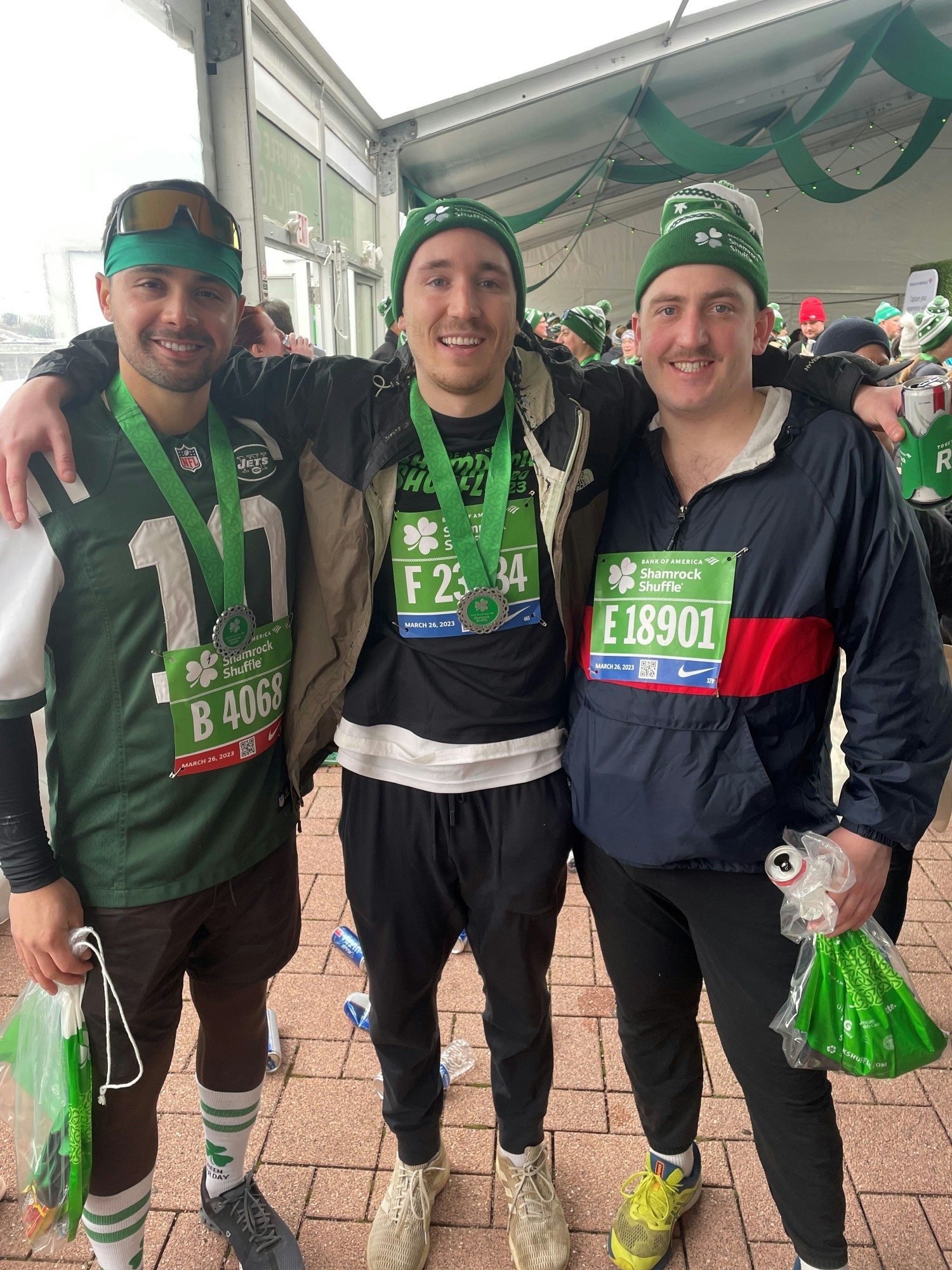 Employees participated in Chicago's Shamrock Shuffle.