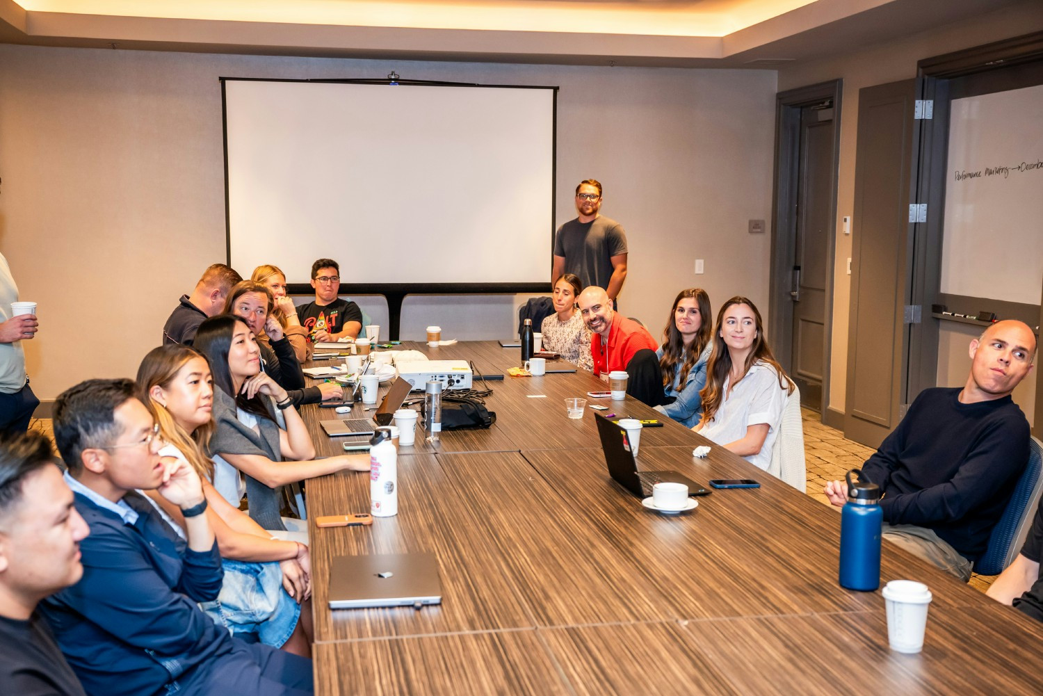 Bolt sales and finance leaders gather with their teams to discuss strategy