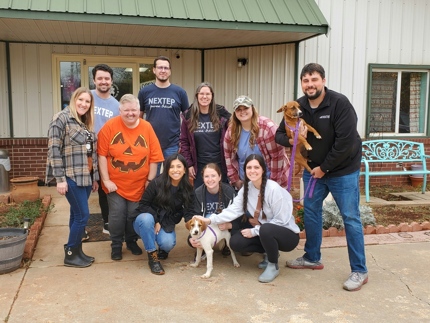 Volunteering at Second Chance Animal Shelter in Norman, OK