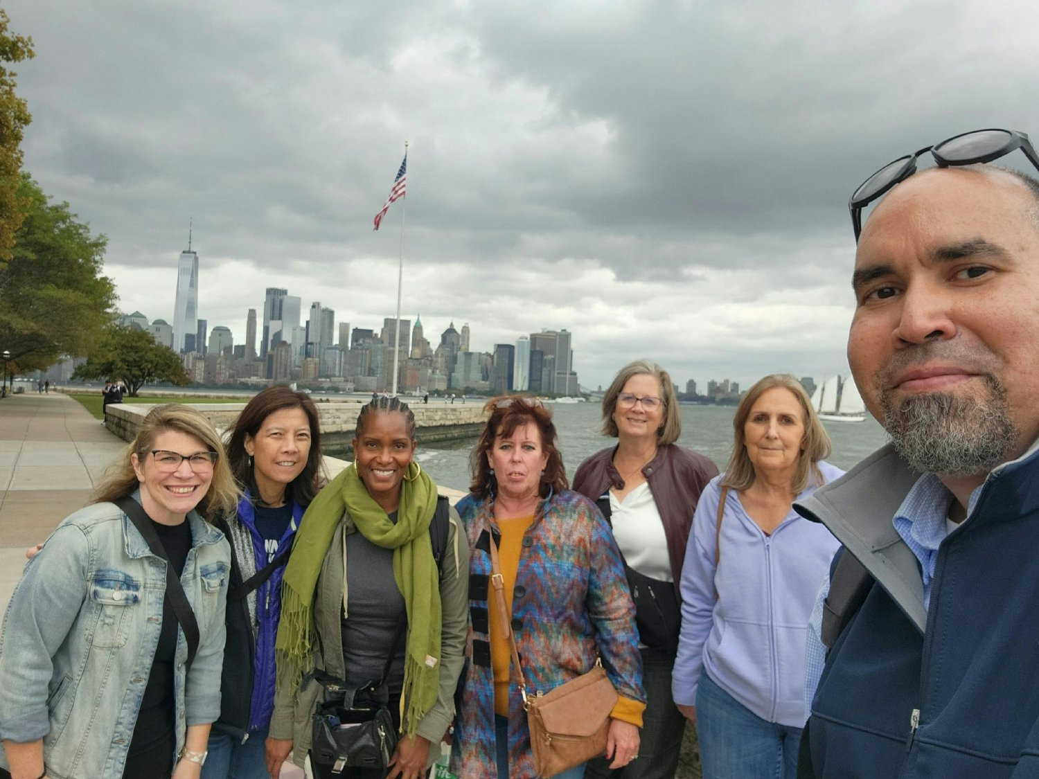 The Northeast region DE&I council tours Ellis Island