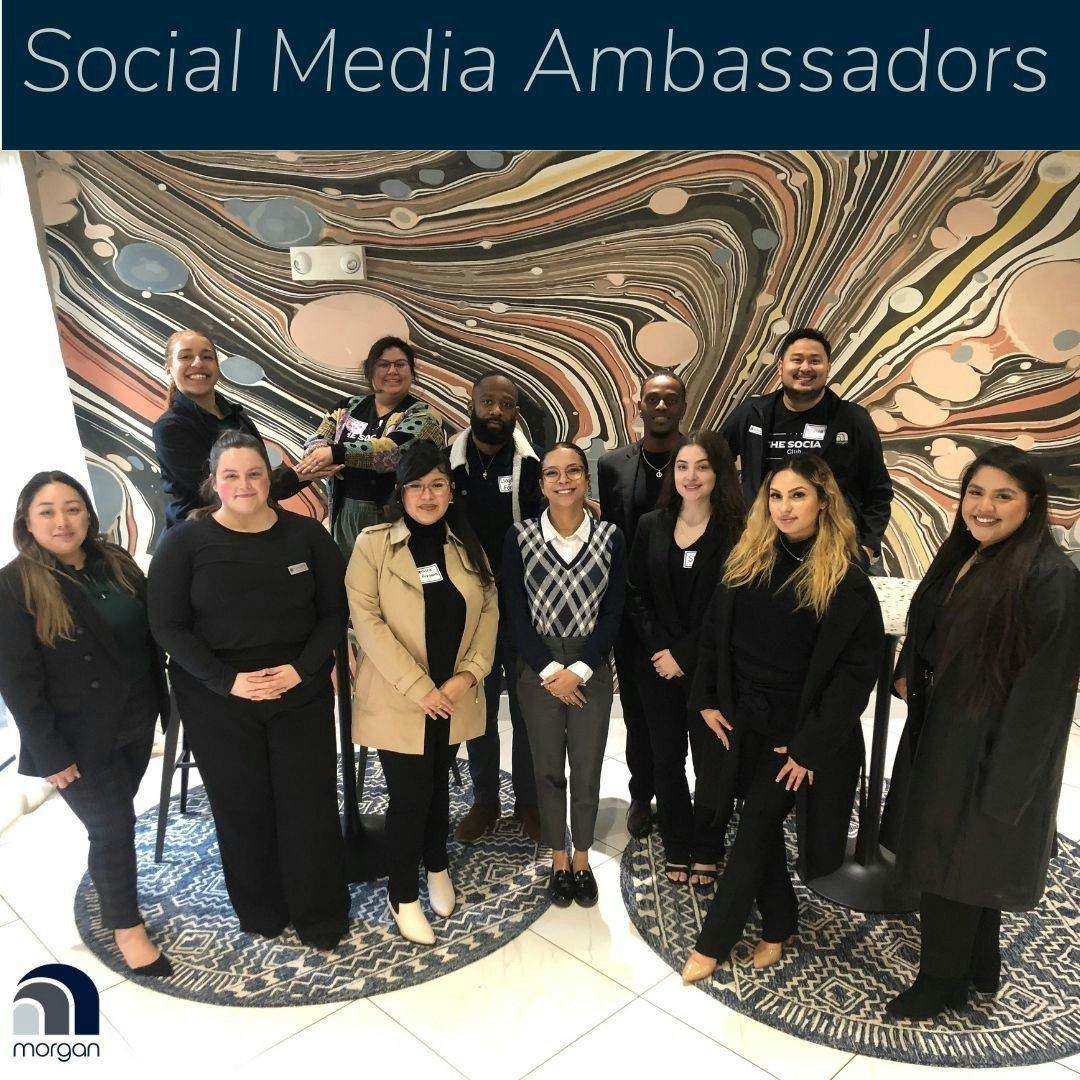 At Morgan, we believe in collaboration! Regular meetings with our SMA's keep our content fresh, creative and engaging.