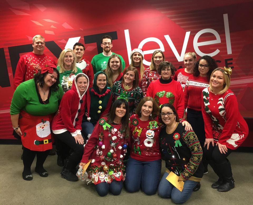 Next Level Performance Ugly Sweater Contest