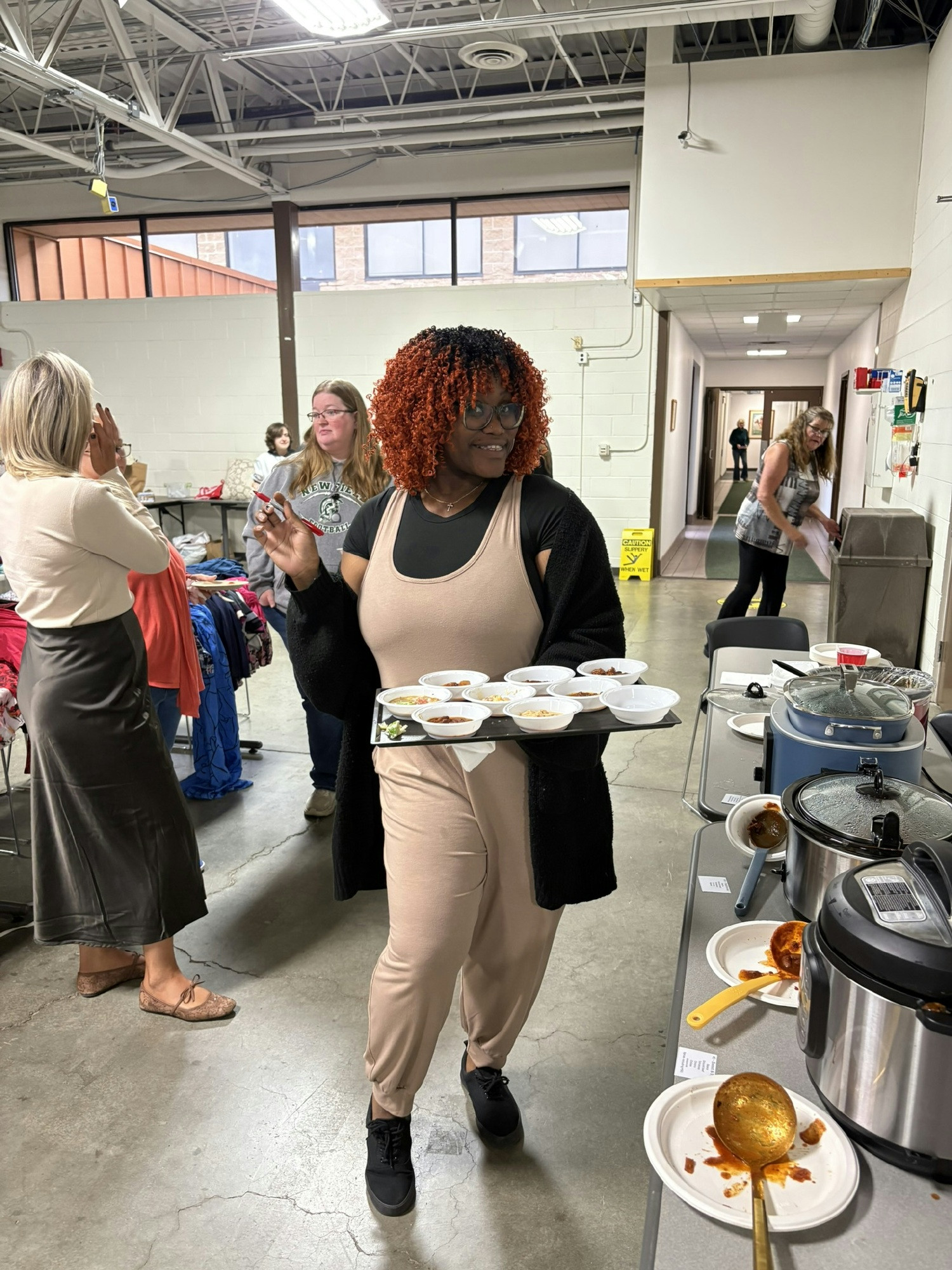 A company favorite - our annual Chili Cookoff