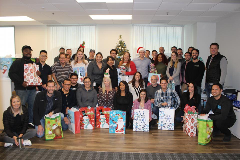 The San Diego Team - holiday celebration