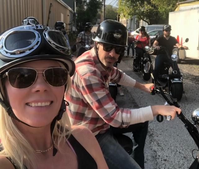 Austin Office - joined a biker gang