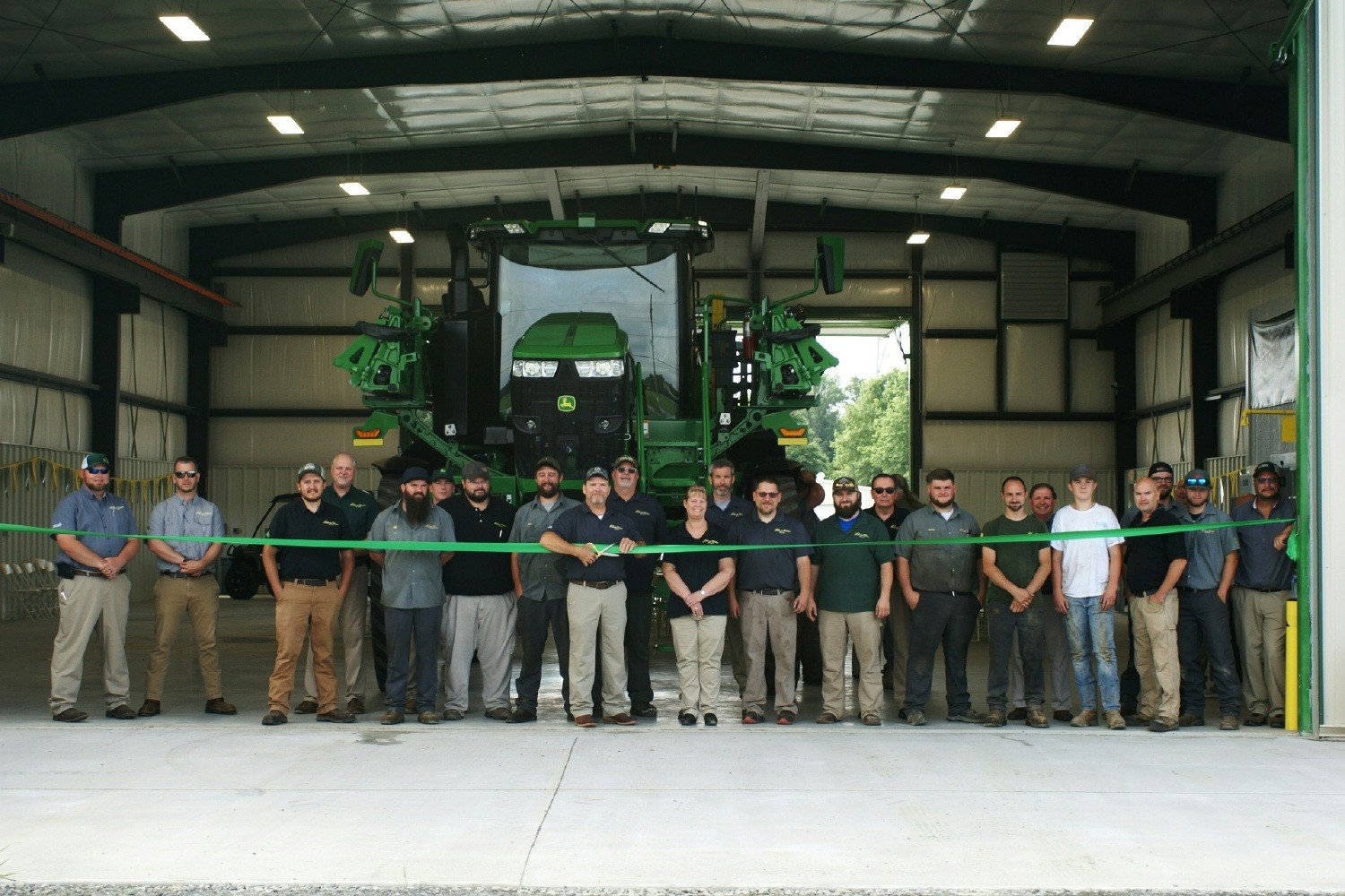 Chestertown , MD Branch at ribbon cutting for new shop.