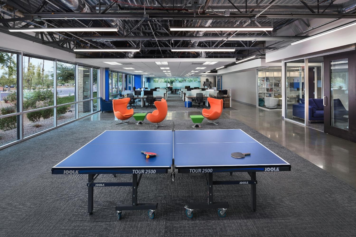Recreation area at our Chandler office