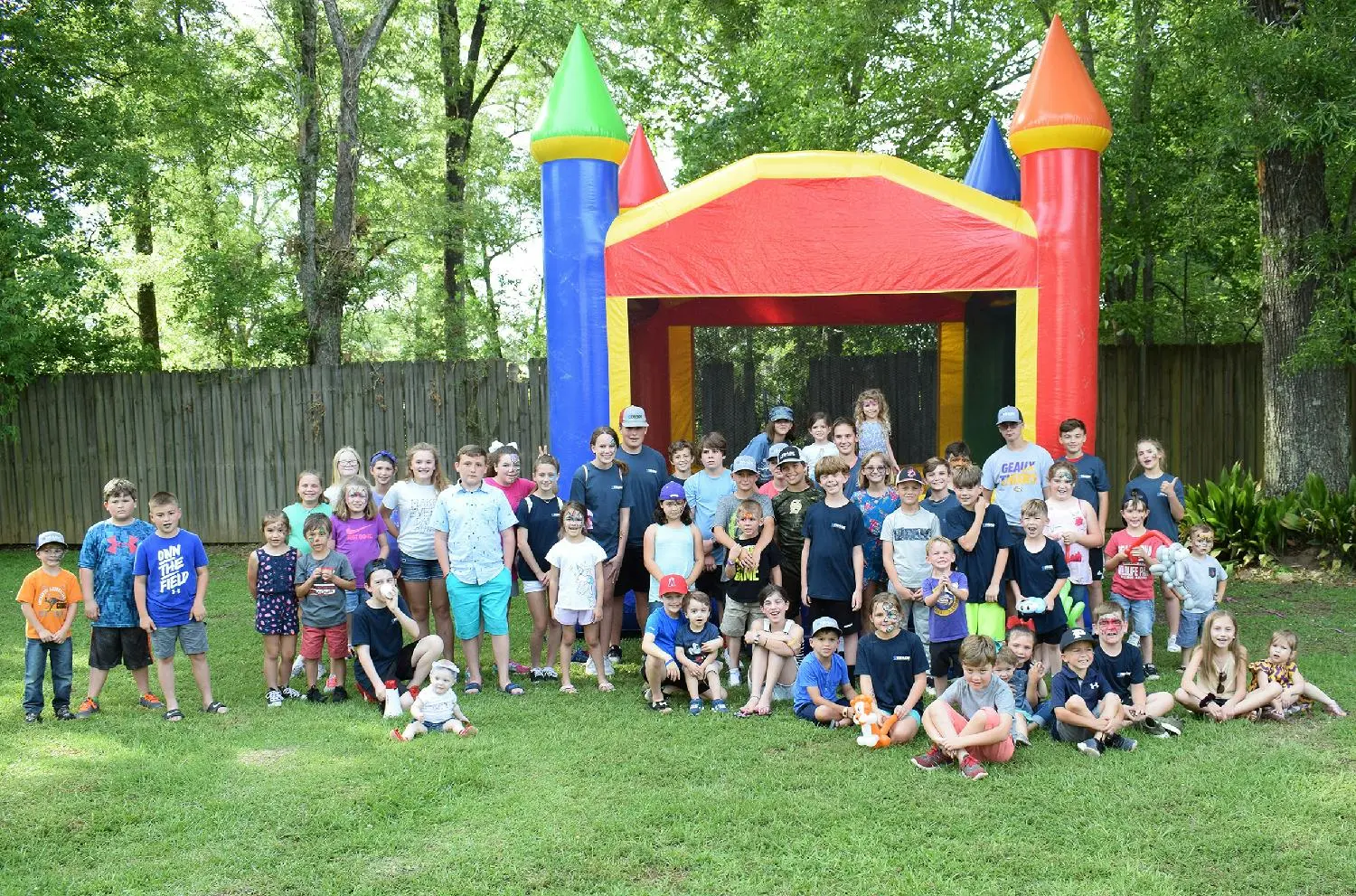 Trade's Annual Family Crawfish Boil is a great event for all employees and their families to gather for food and fun. Our Trade kids spend the afternoon eating crawfish, nachos, snowballs, ice cream and more. You will also find them on the bounce house, having their face painted and balloon art by clown entertainers and climbing a rock wall. We love seeing the smiles on these kids faces!