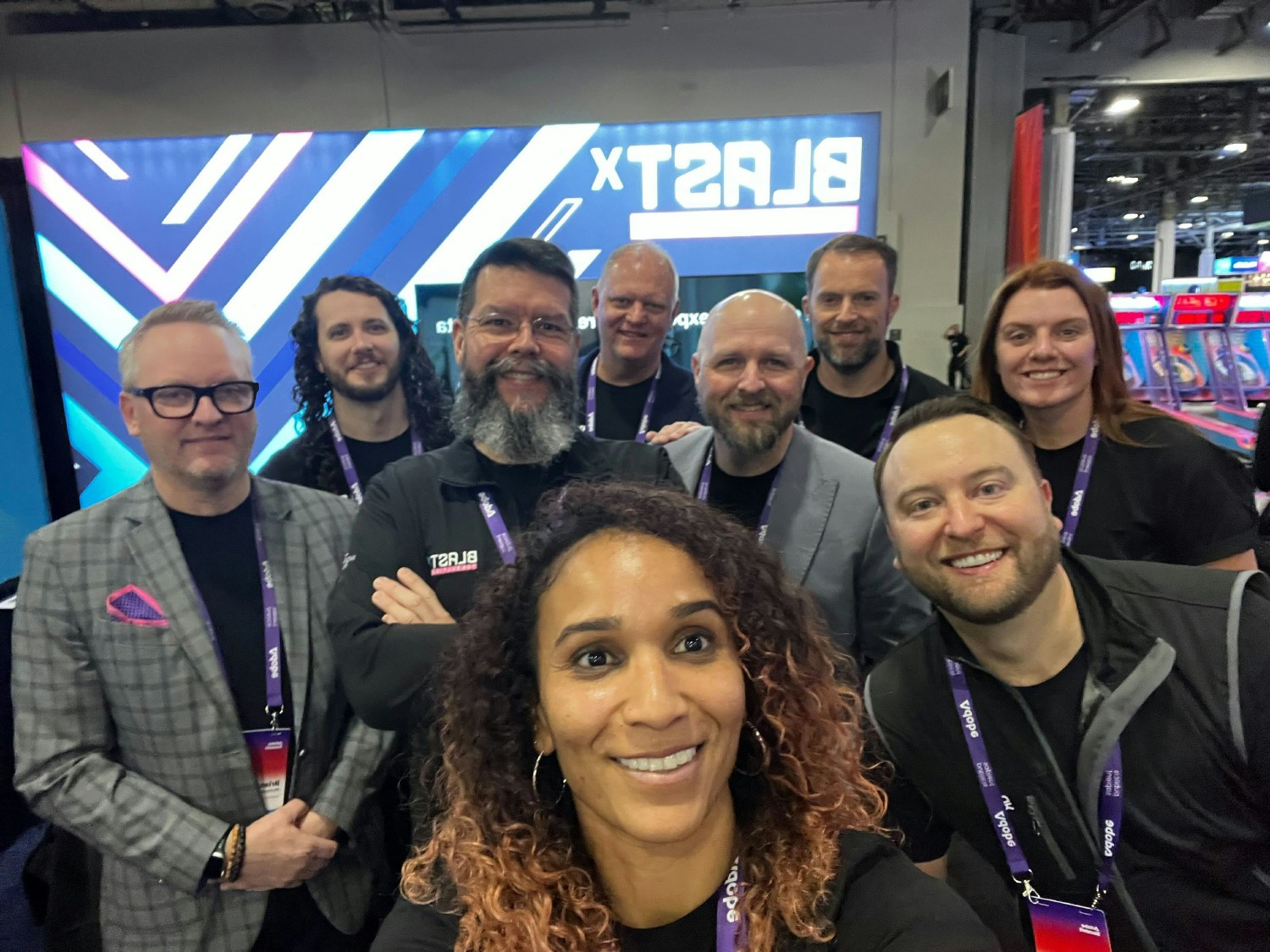 Always a party at the BlastX Consulting booth!
