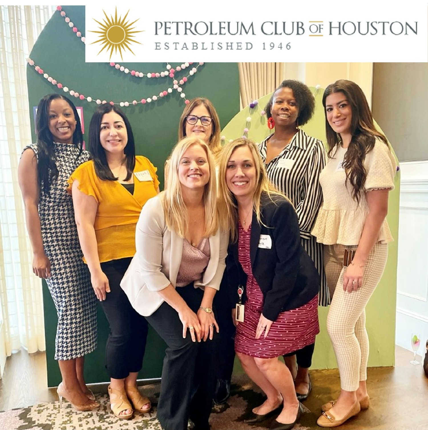 EAG sponsors the International Women's day event at the Petroleum Club of Houston.