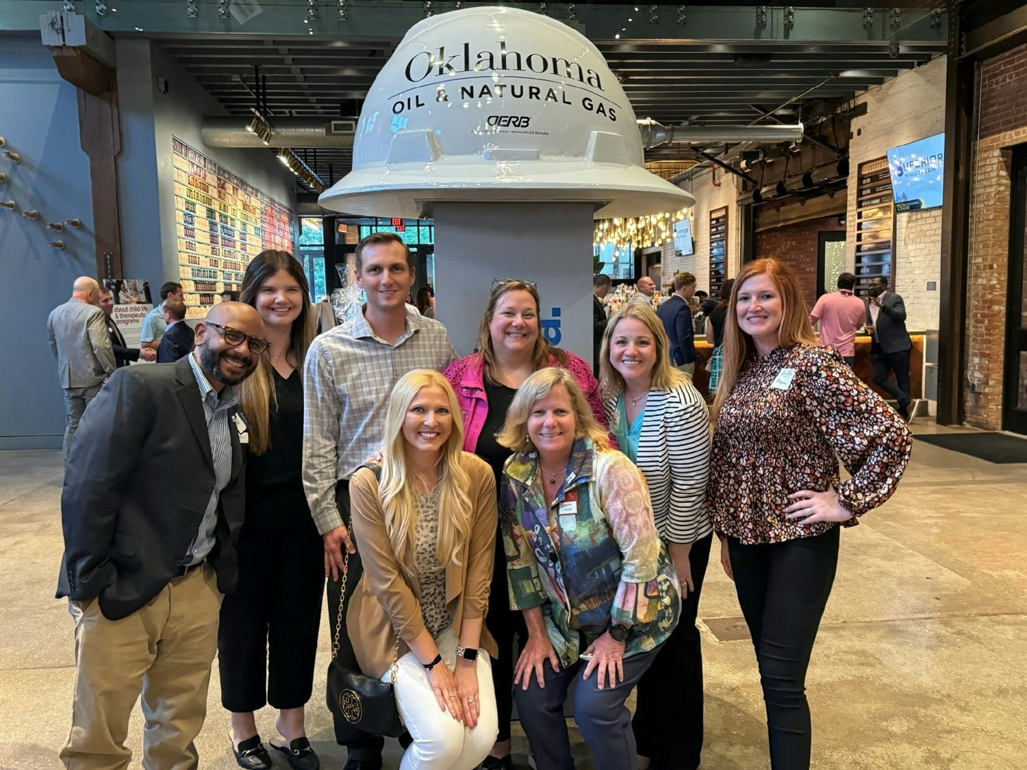 Team hangouts are the best! A team Happy Hour on the top floor of our building in Downtown - Houston.