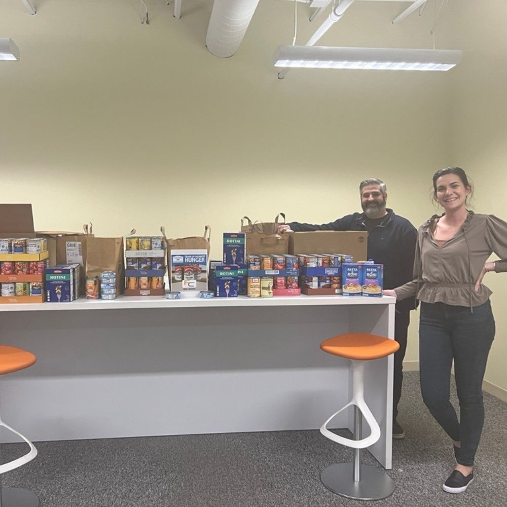 Helping fight local hunger, one donation at a time 