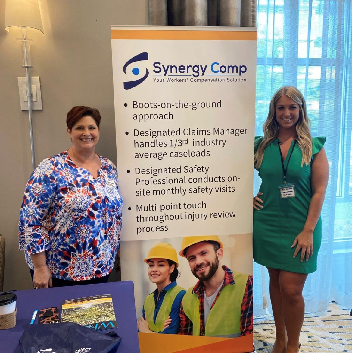 Our Southern Claims Team members representing Synergy Comp at the Atlanta Workers' Compensation Conference