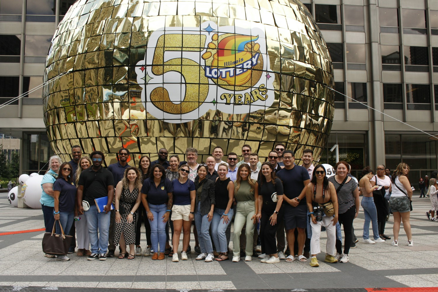 Celebrating the IL Lottery's 50th year anniversary