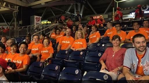 Pyramidians at Baseball Game