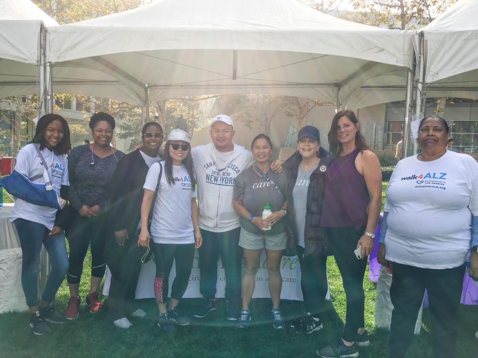 Walk4ALZ – Amazing Sheridan Team. We participate with the whole family.