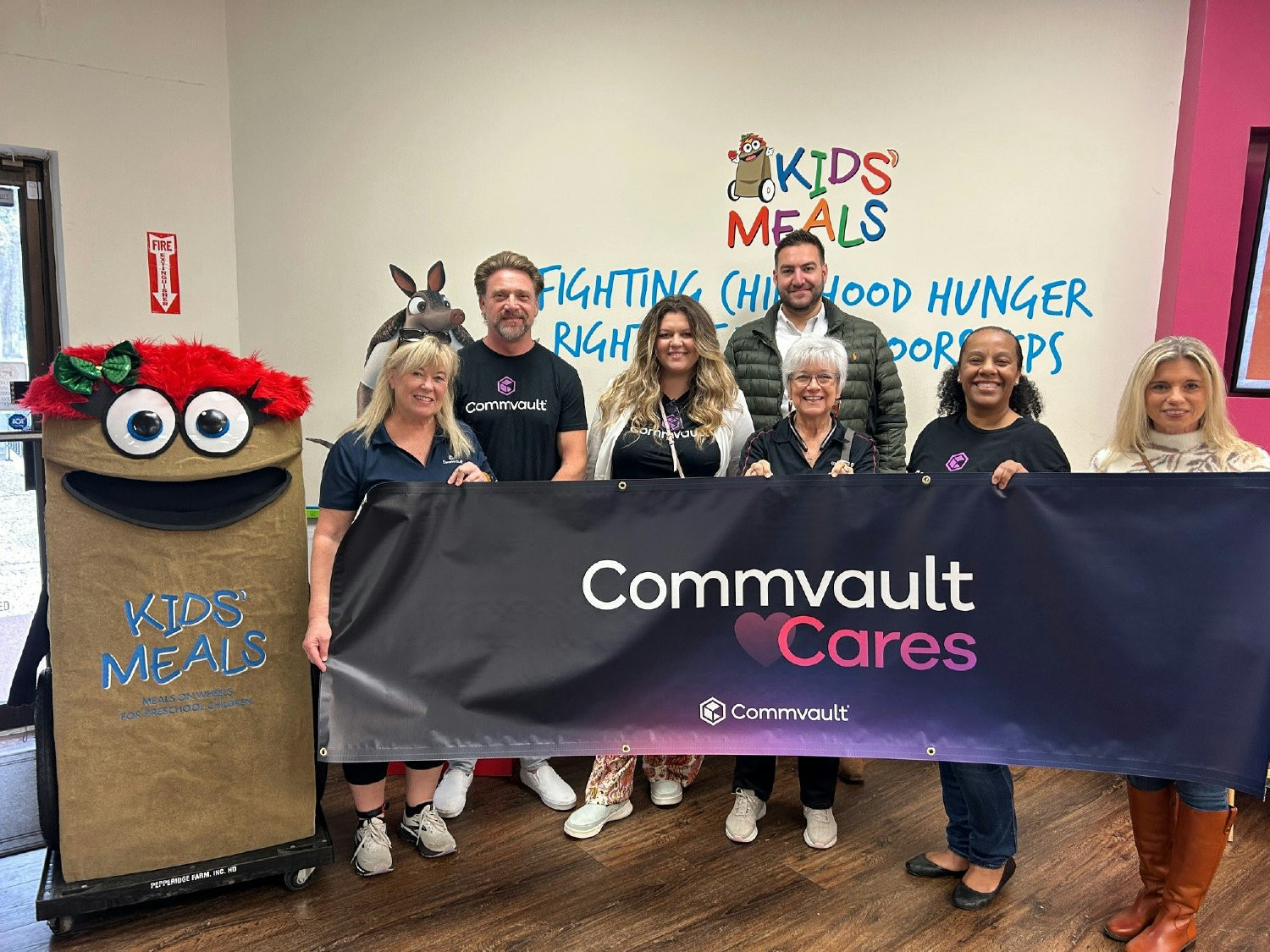 Commvault Cares Volunteering in Houston, TX