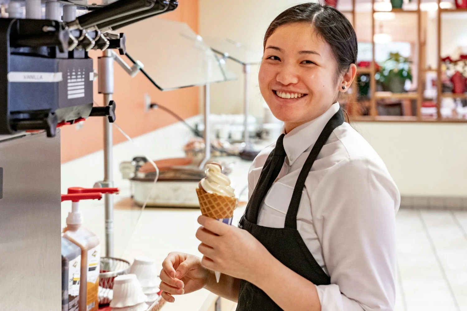 Service with a smile is at the heart of what we do and we often receive hugs and smiles back!