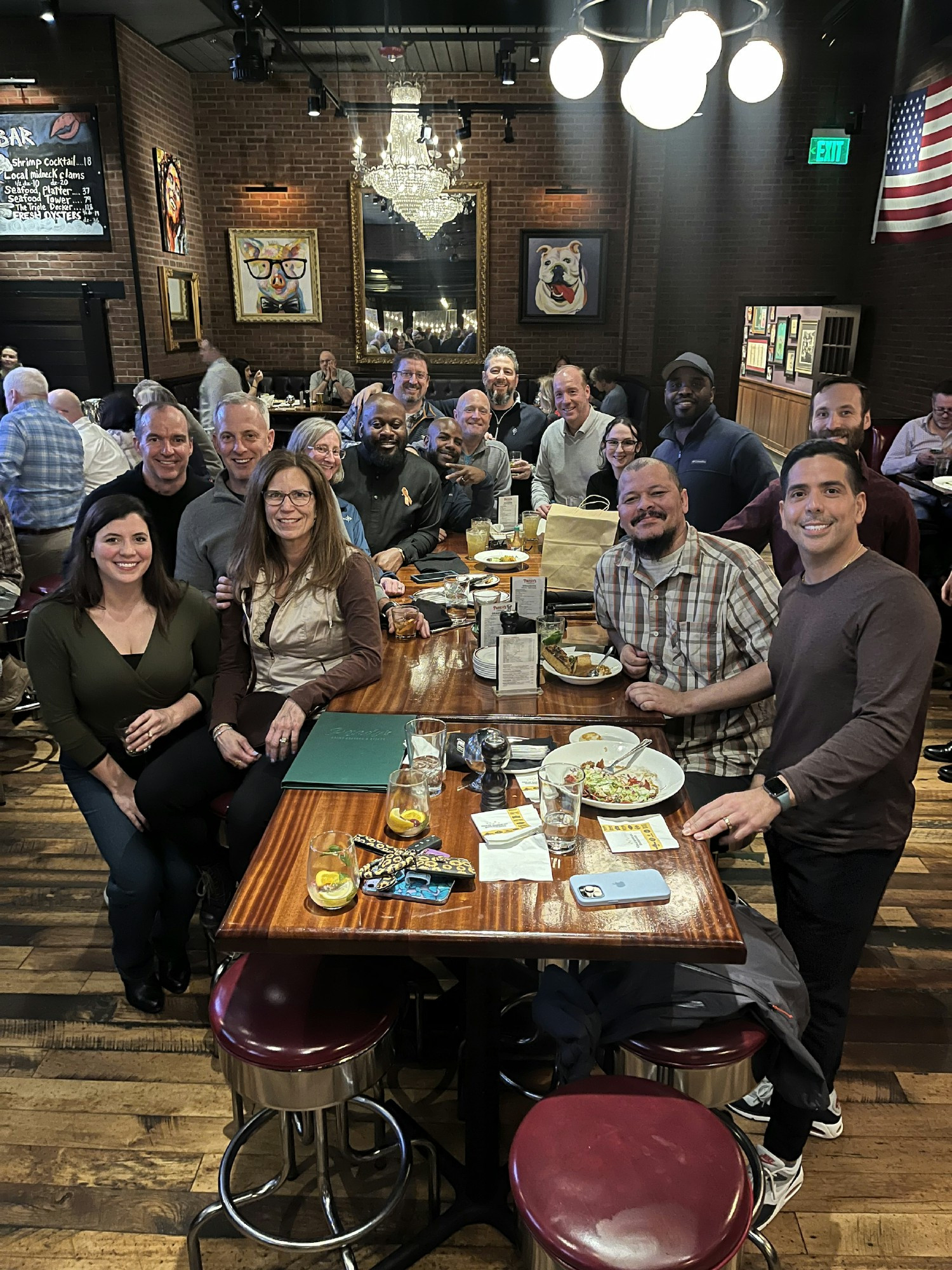 ShorePoint employees attended the ElasticON conference in February 2023.