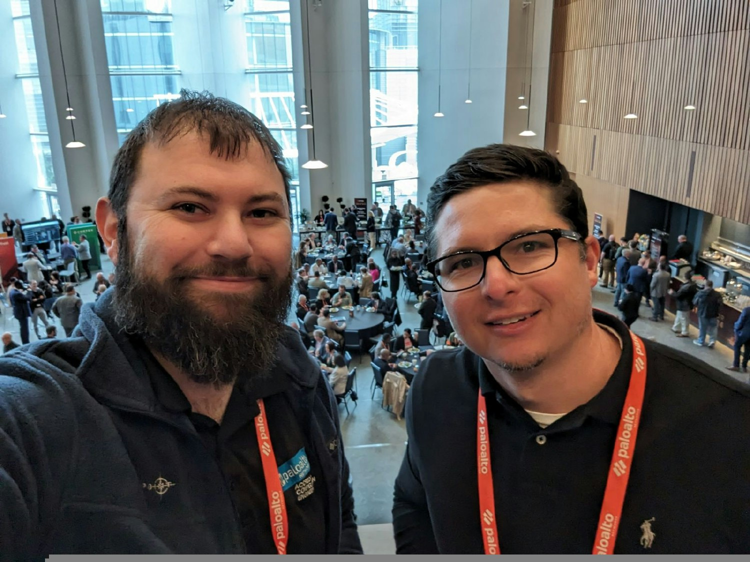 Brad and Travis joined 1,400+ peers at a Palo Alto Networks event to discuss public sector cybersecurity.