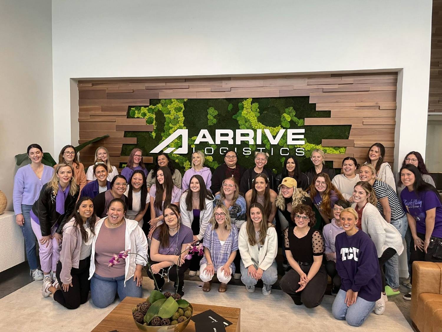 The Arrive Logistics team celebrates International Women's Day