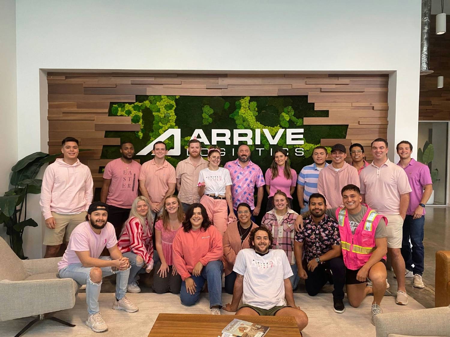 Arrive Logistics recognizes Breast Cancer Awareness Month by raising $3,000+ to support local women's health nonprofits