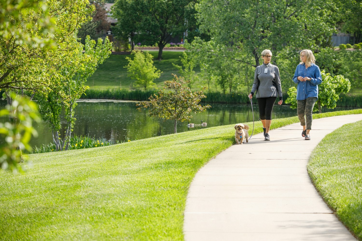 We promote self care and encourage our employees to take the time to get some fresh air!