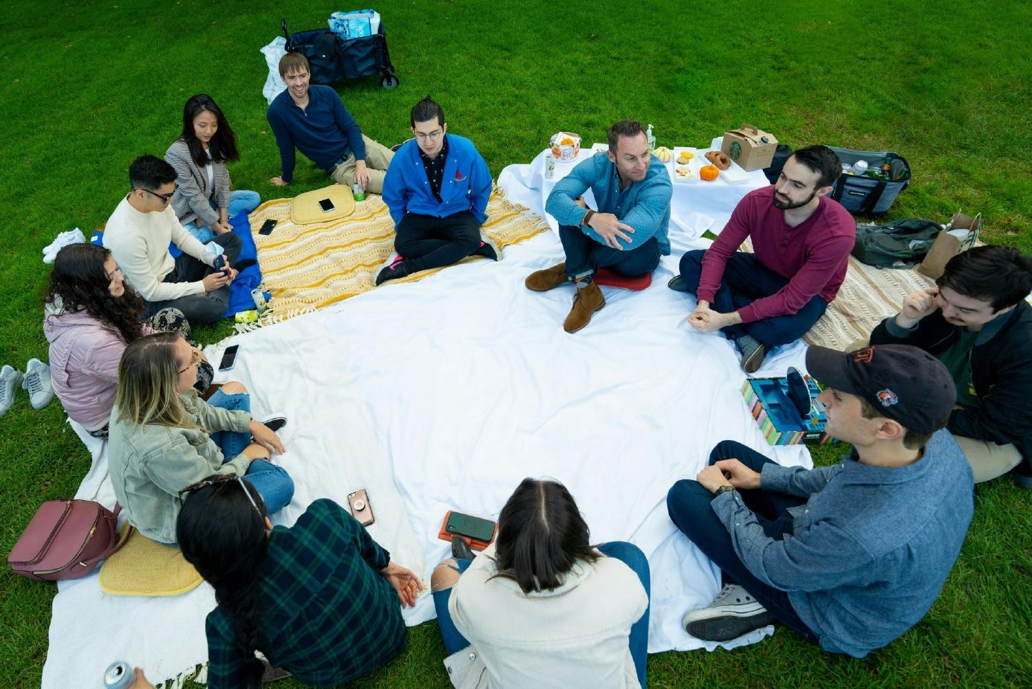 Fall picnic in Central Park