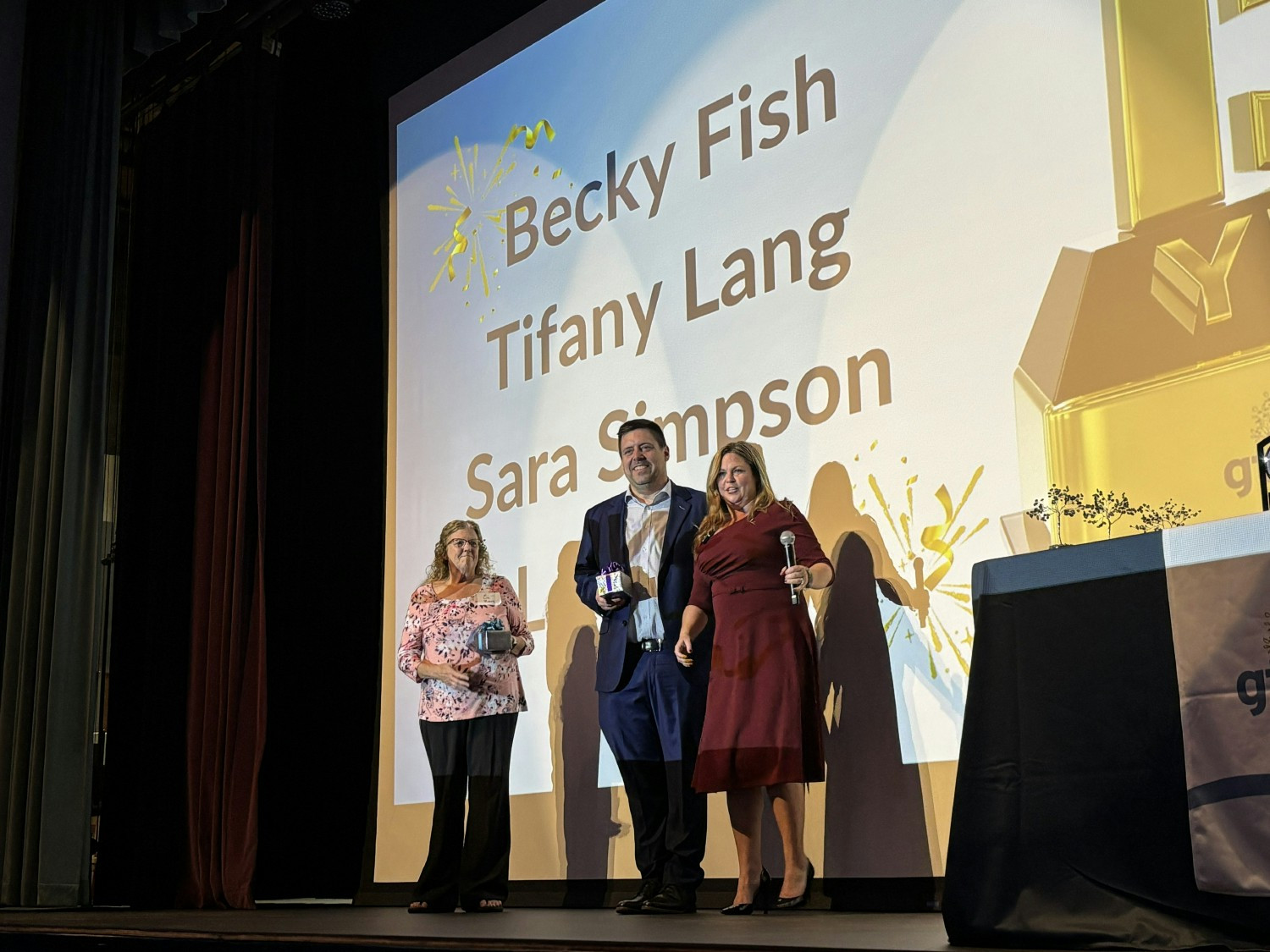 Service award recognition for those employees who have bene with the company for 15 of our 21 years.