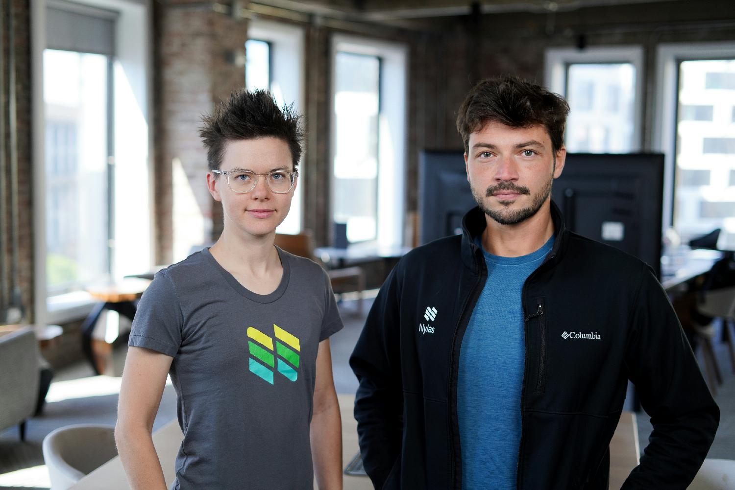 Nylas Co-Founders, Gleb Polyakov (CEO) and Christine Spang (CTO)