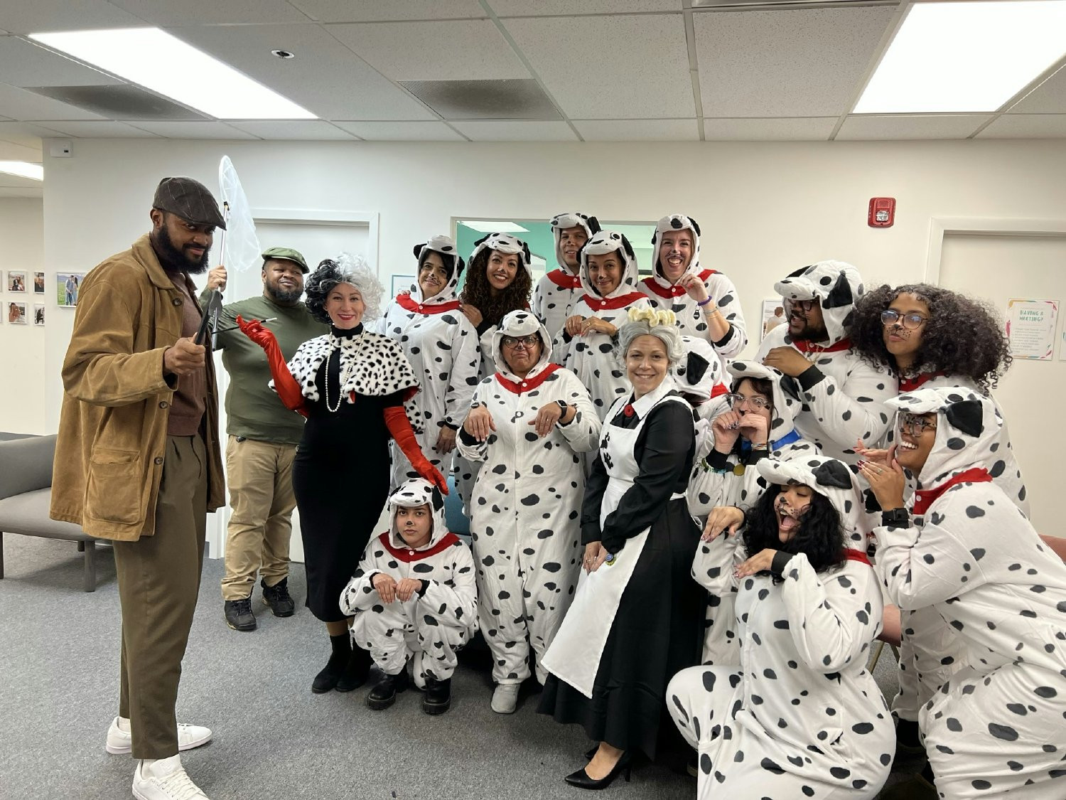 Halloween is our favorite holiday to celebrate as a company! We host a costume contest for our teams and even our pets!