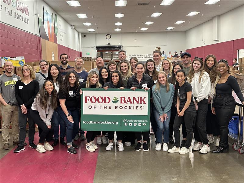 Another Volunteer day at the Food Bank!