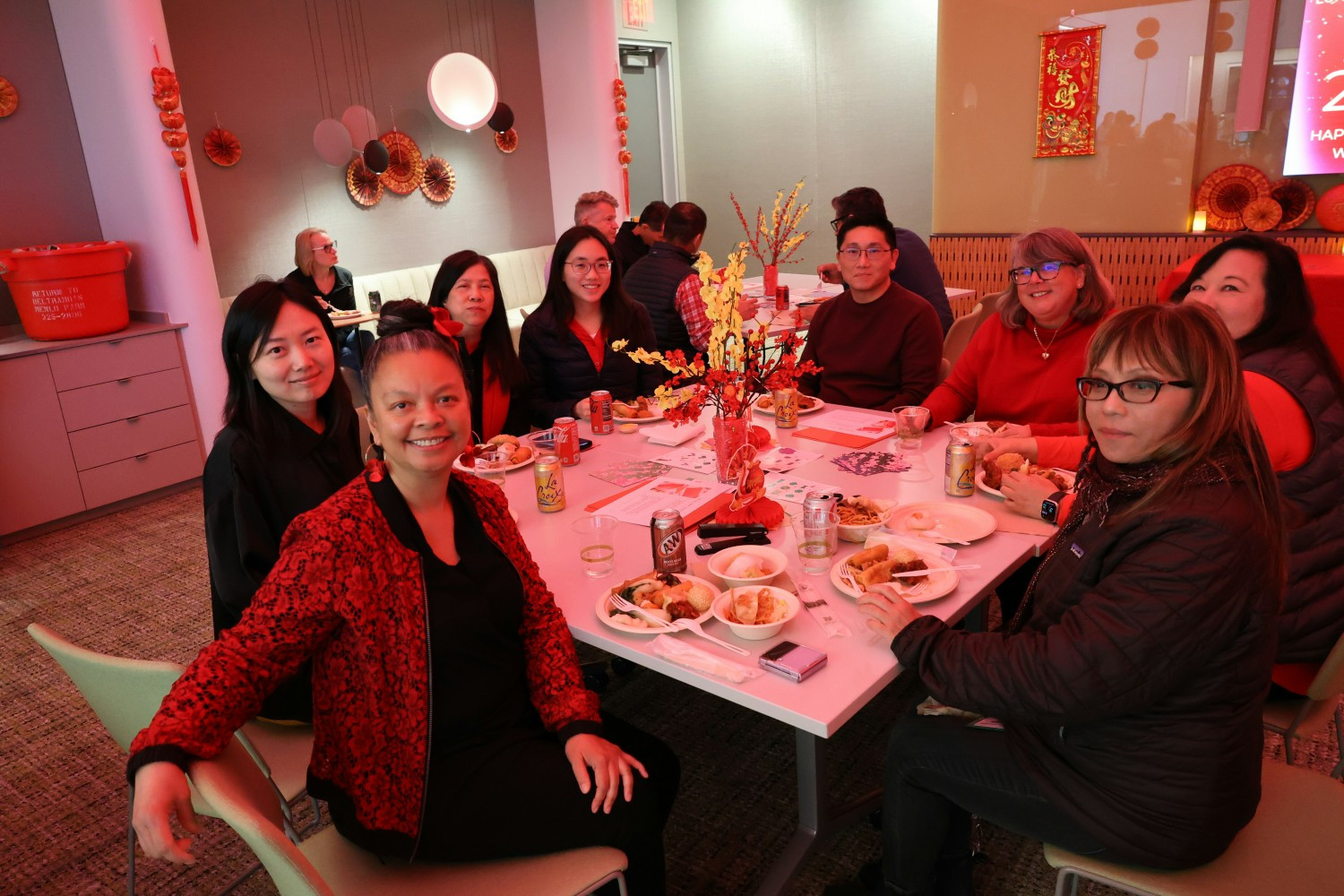 Cytokinetics employees celebrating Lunar New Year