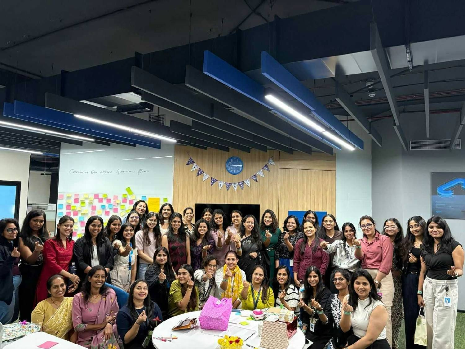 International Women’s Day celebration in India. Empowering women in tech and celebrating their impact.
