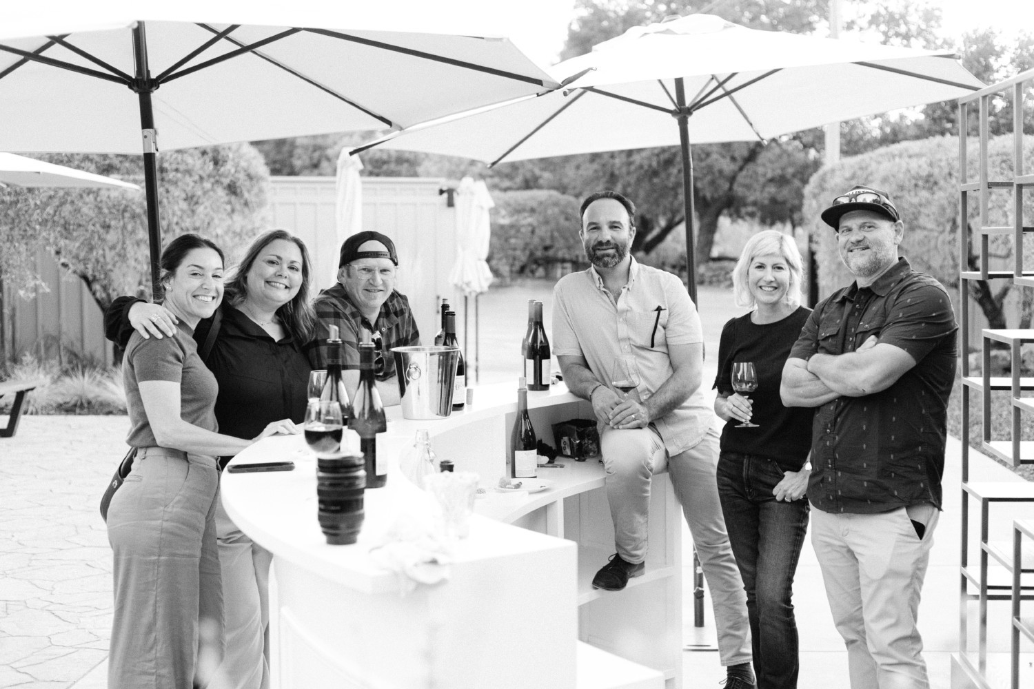 Members of The Duckhorn Portfolio winemaking team.