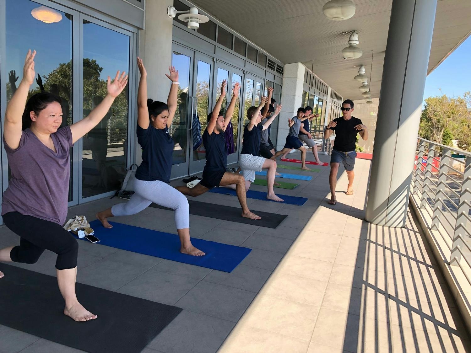 WELLNESS AT NAVIS... WITH YOGA ON THE BALCONY.