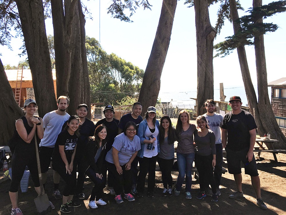 Day of Caring for our Walnut Creek, California office