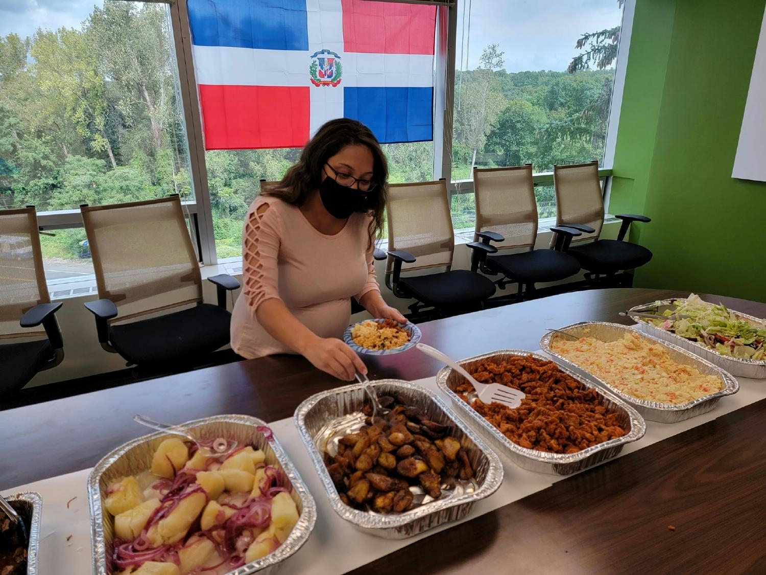 Celebrating National Hispanic Heritage Month by tasting cuisine from the Dominican Republic.