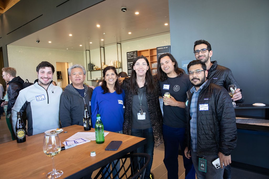 Twisters connecting with each other at happy hour