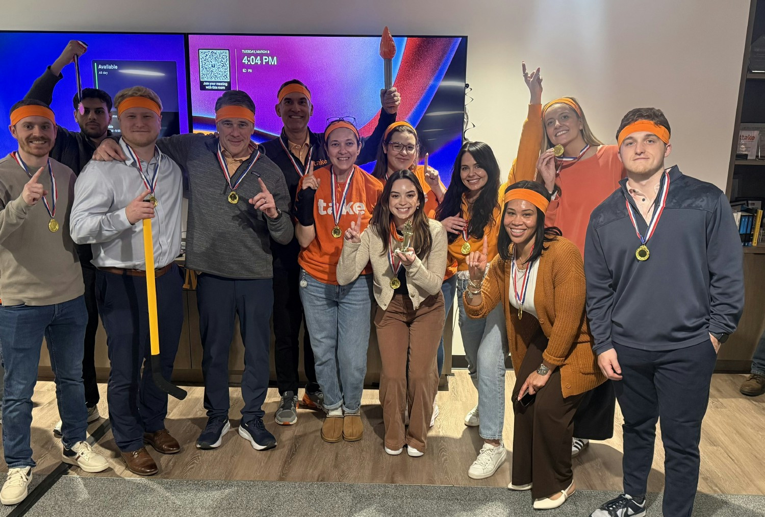 From curling to snowpong, employees competed in our Winter Olympics—bringing energy, teamwork, and fun.