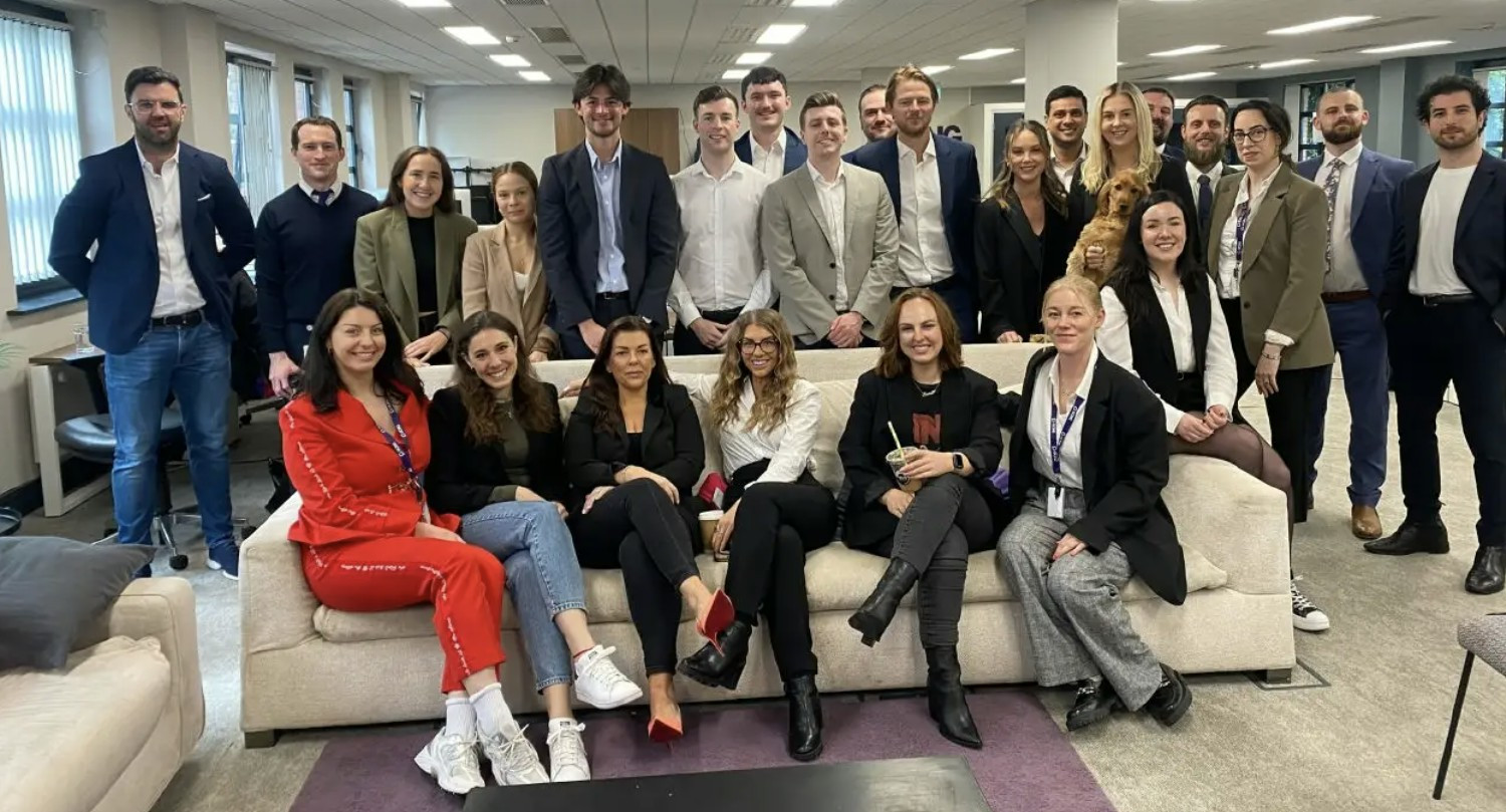 Dressed for success, our EMEA team celebrates a strong quarter!