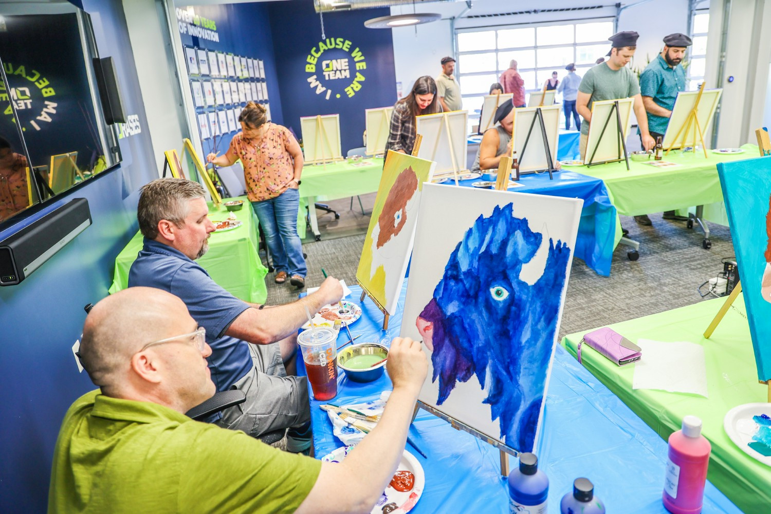 Orases Team Paint Night 