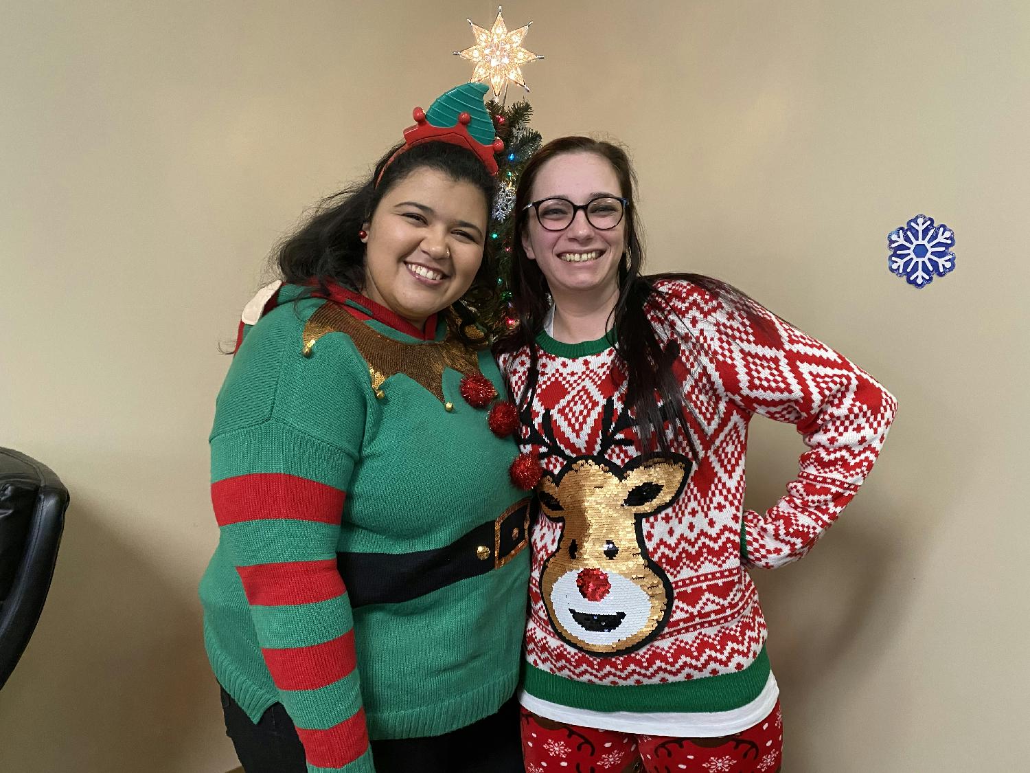 Christmas Party- Ugly sweater contest