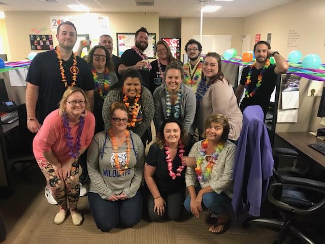 Hawaiian luau- Employee Appreciation Event