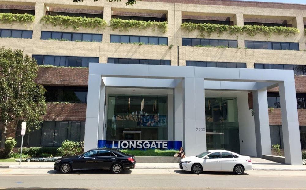 The front entrance to the Atom/Lionsgate office before the virtual work environment began.  Santa Monica location!
