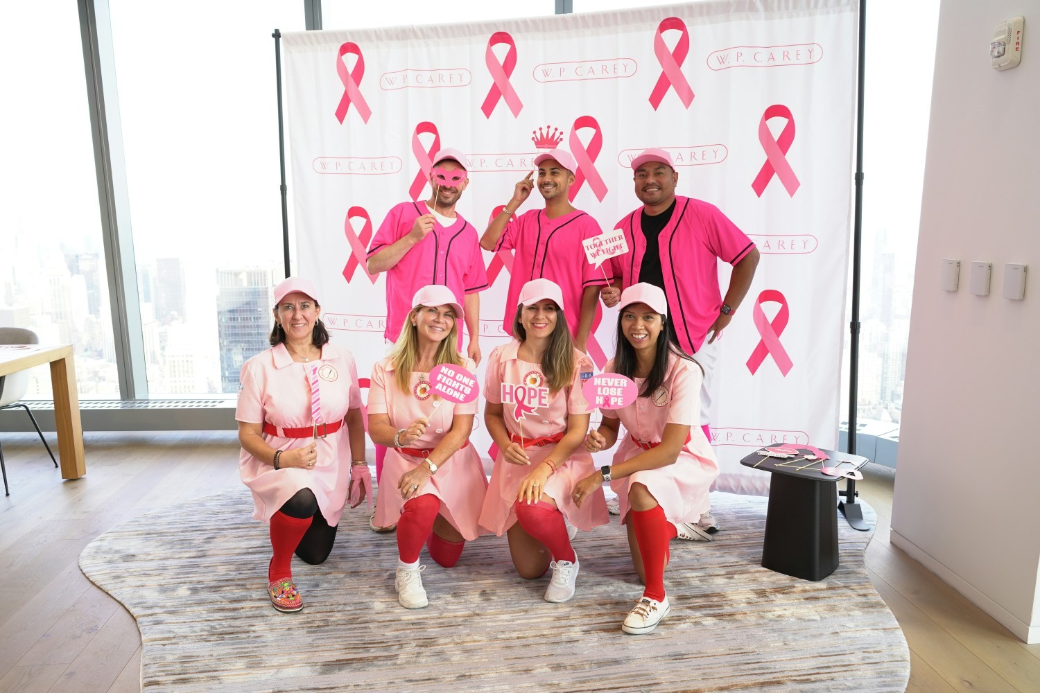 Go Pink! WPC employees wore pink to support Breast Cancer Awareness Month.