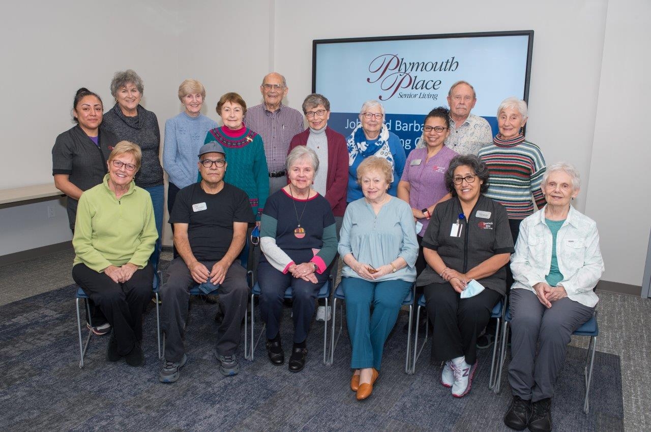 English as a Second Language Class taught by some of our residents! 